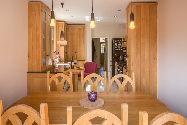 City Oak kitchen victorian-kitchen