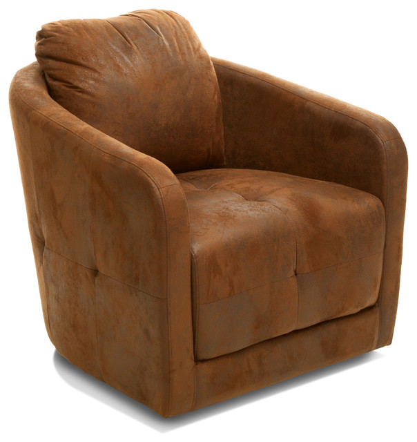 Bernhoft Swivel Fabric Armchair Southwestern Armchairs And Bernhoft Swivel Fabric Armchair Brown