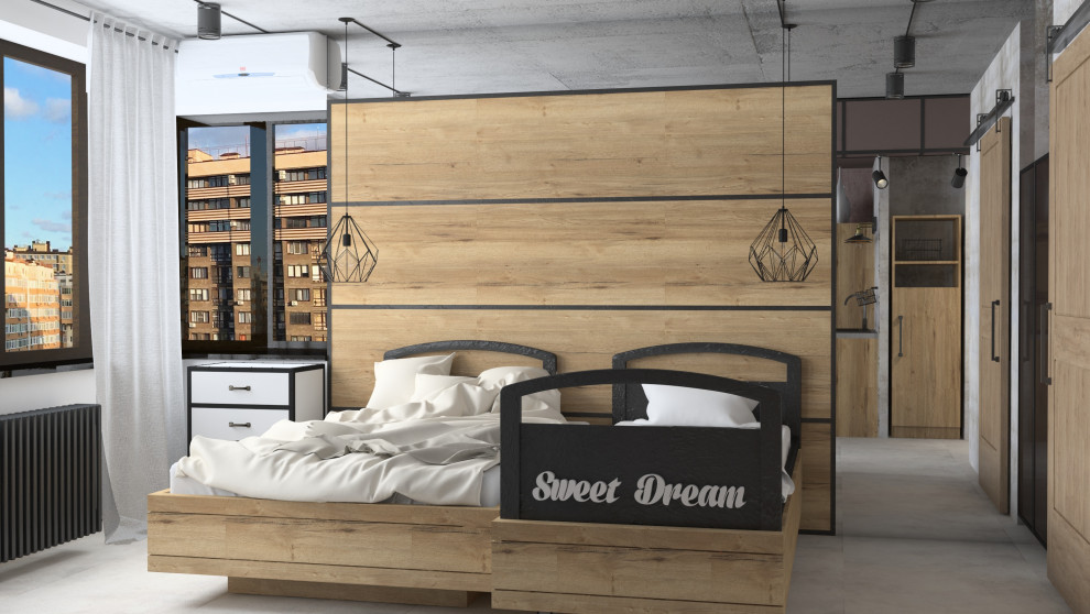 Лофт в многоэтажном доме