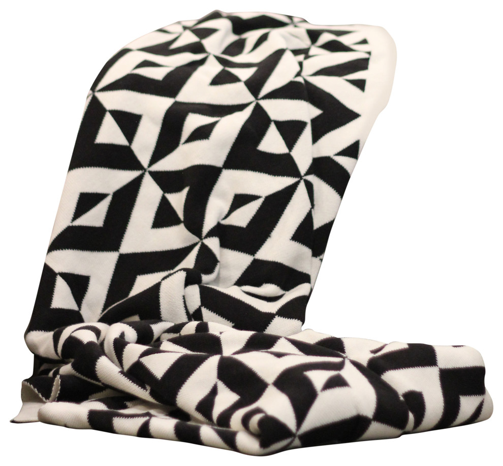 Sveda Throw Blanket Contemporary Throws by Pink Lemonade Houzz