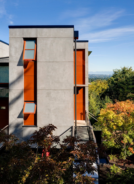 Capitol Hill contemporain-facade