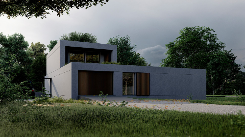 Минималистичный коттедж