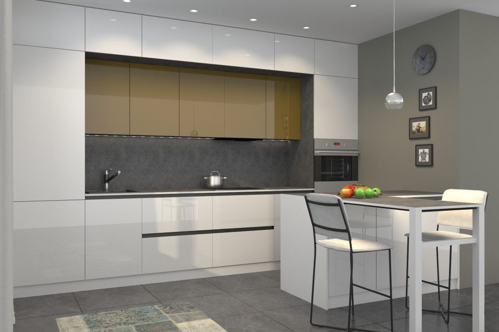 Дизайн проект кухонного гарнитура "Light"