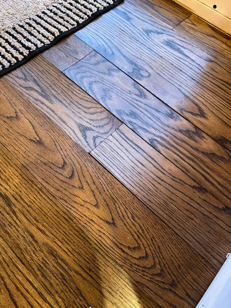 any idea what is wrong with my hardwood floor?