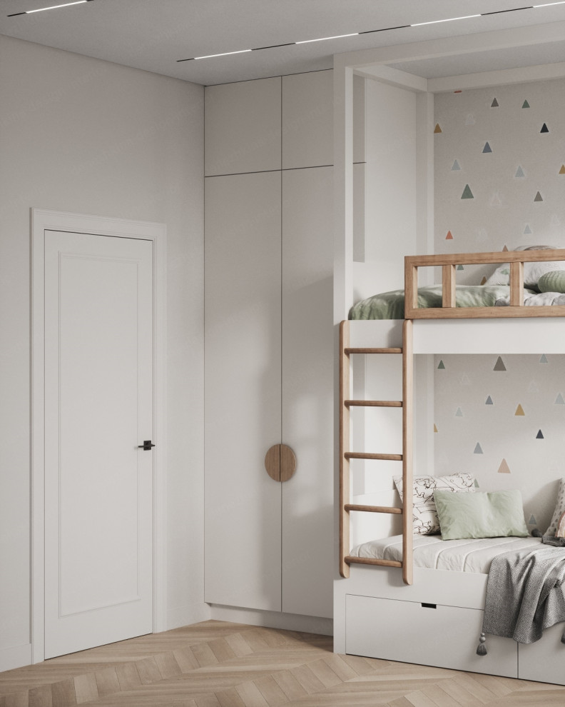 Дизайн проект 3 комнатной квартиры — ЖК Скандинавия