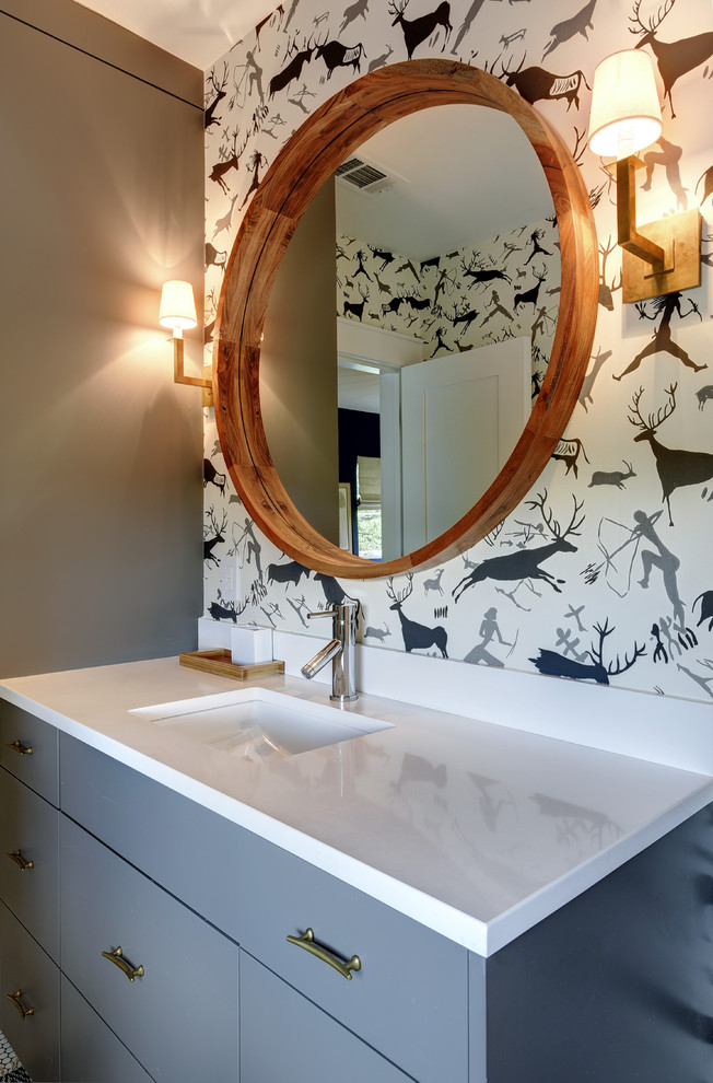 Home design - transitional home design idea in Austin