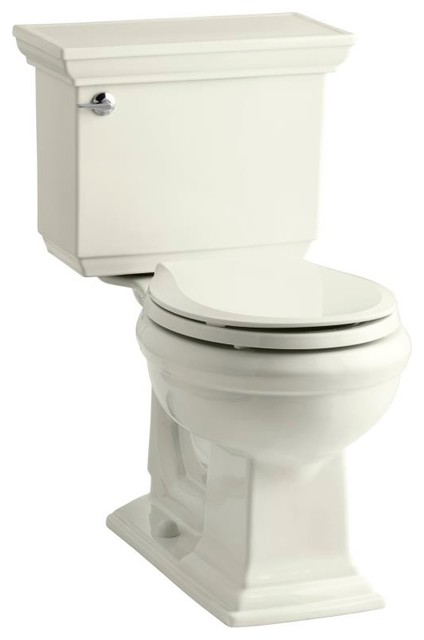 Kohler 2-Piece Round Front Toilet, Biscuit