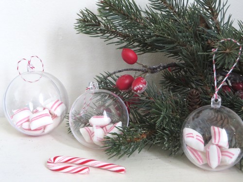 Diy 8 Idées Pour Remplir Des Boules De Noël Transparentes