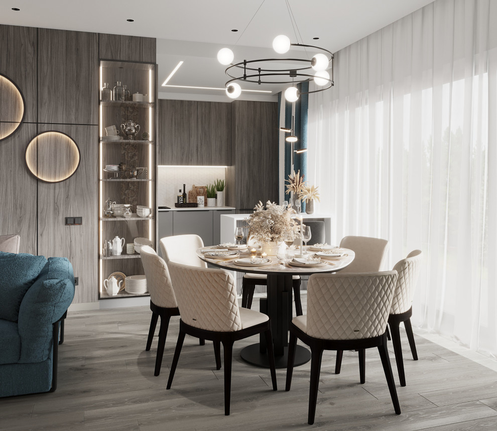 Кухня Гостиная ЖК Европейский