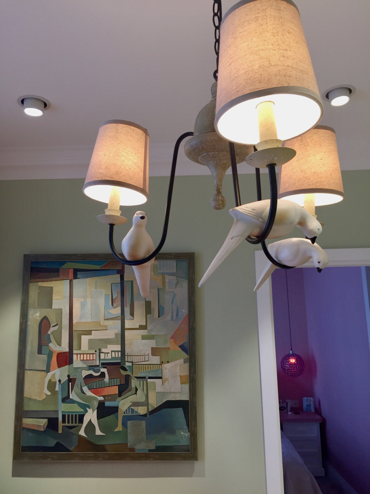 Свет в гостиной