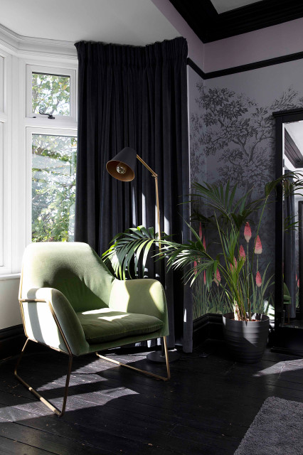 The Harrogate Edwardian eclectic-bedroom