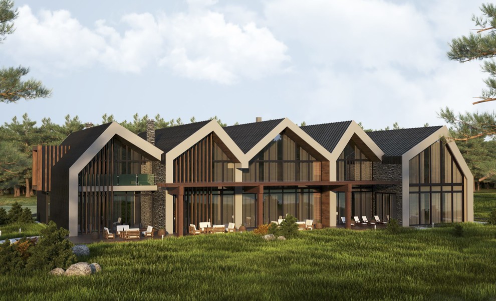 2016 г. Остекление REYNAERS на  Рублево-Успенском шоссе.