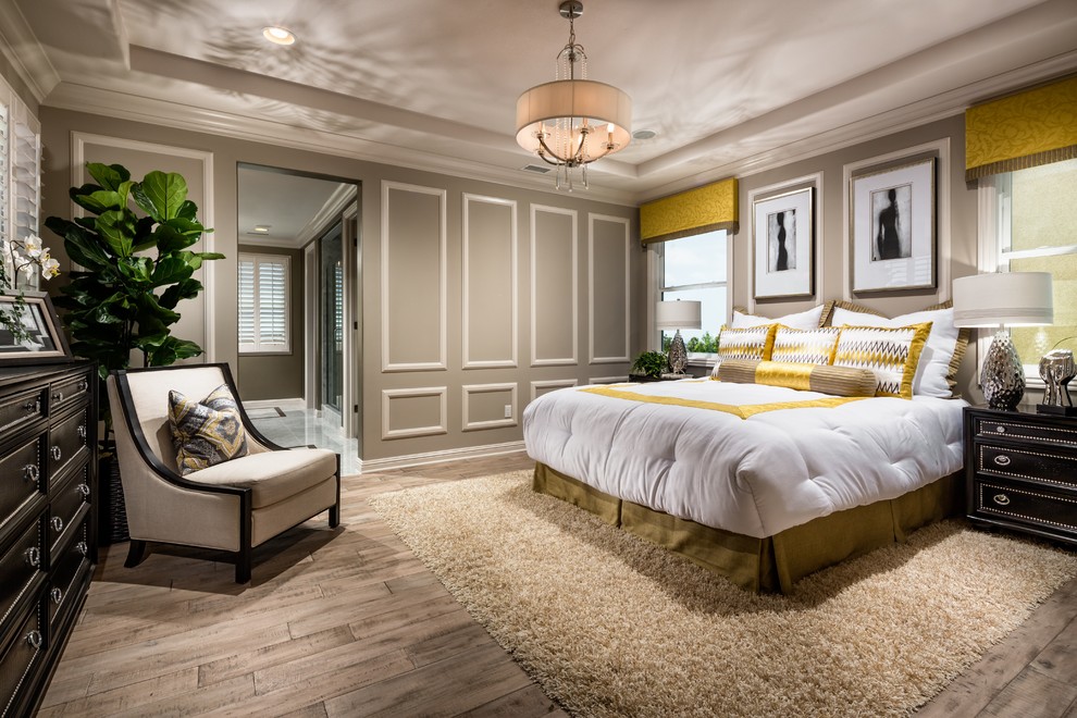 Photo of a transitional bedroom in Philadelphia.