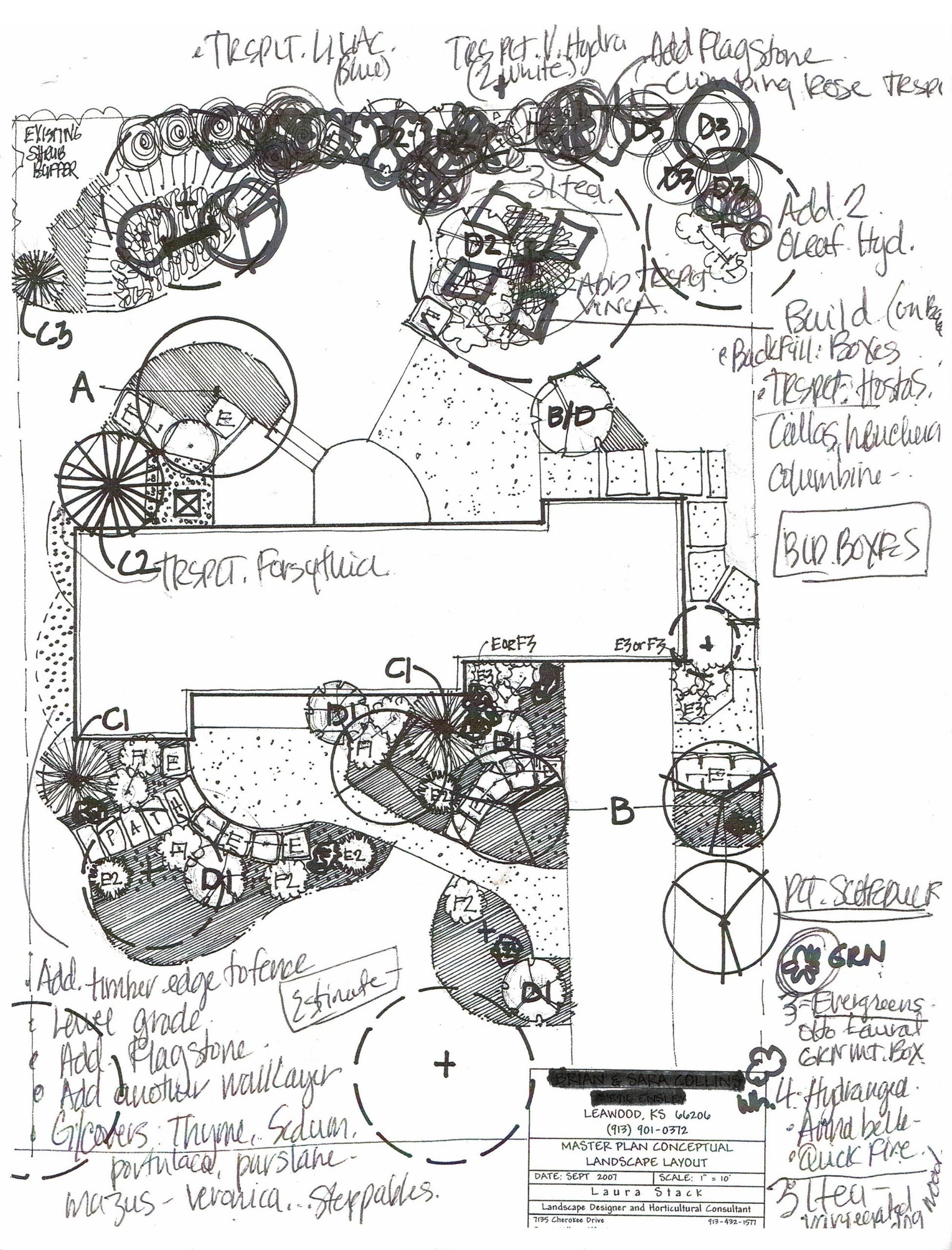 Design Phase 3 Landscape Plan with modifications