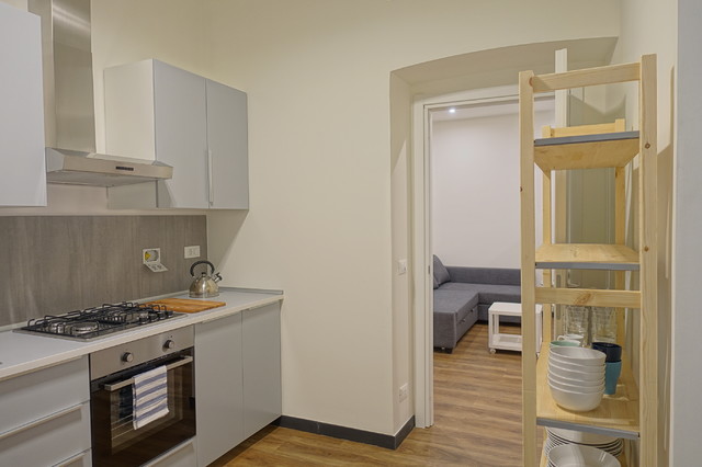 appartamento per studenti modern-kueche