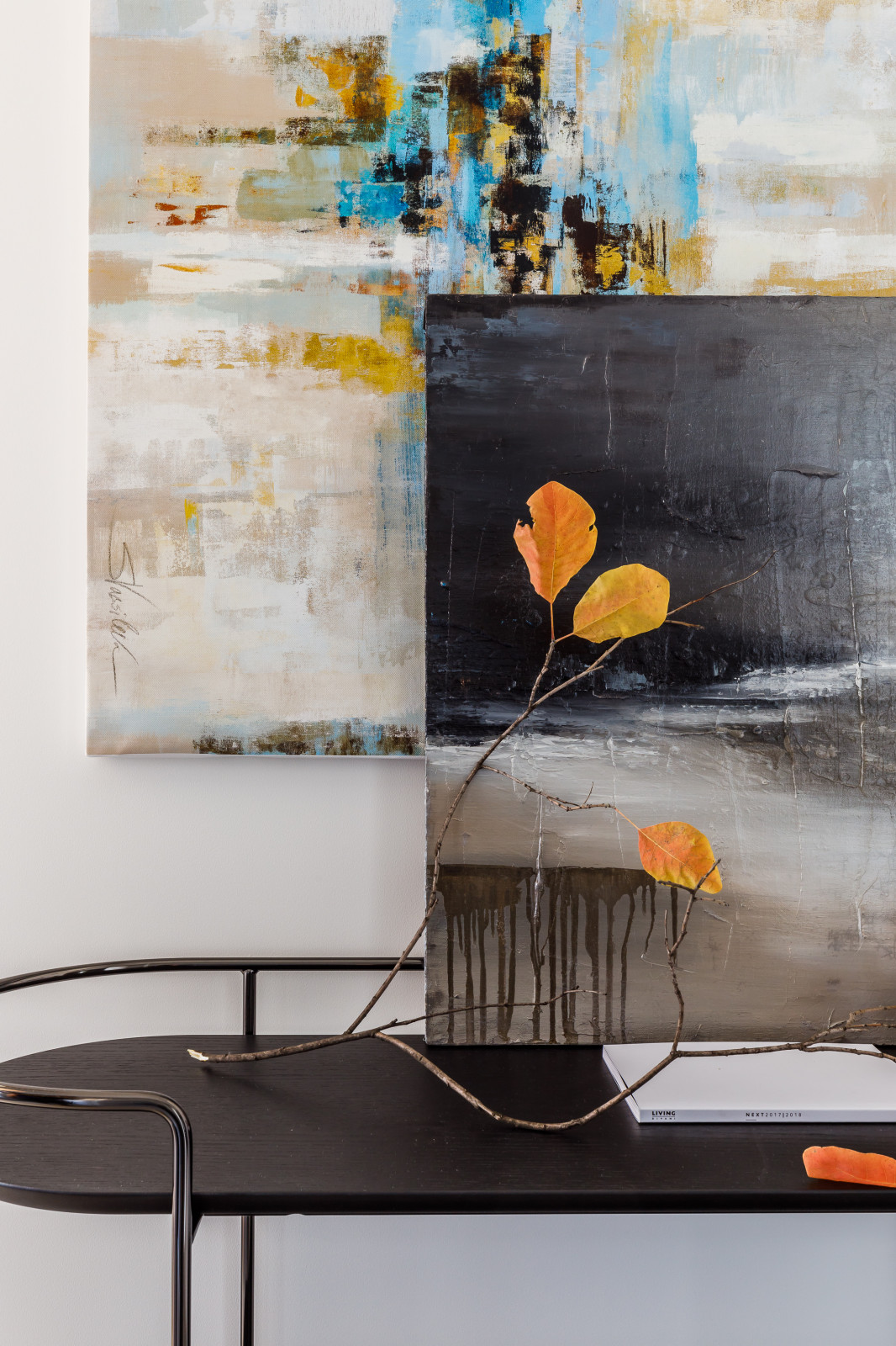 Квартира с цветными акцентами