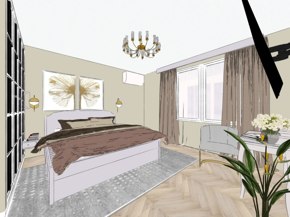 Скетчи семейной комнаты