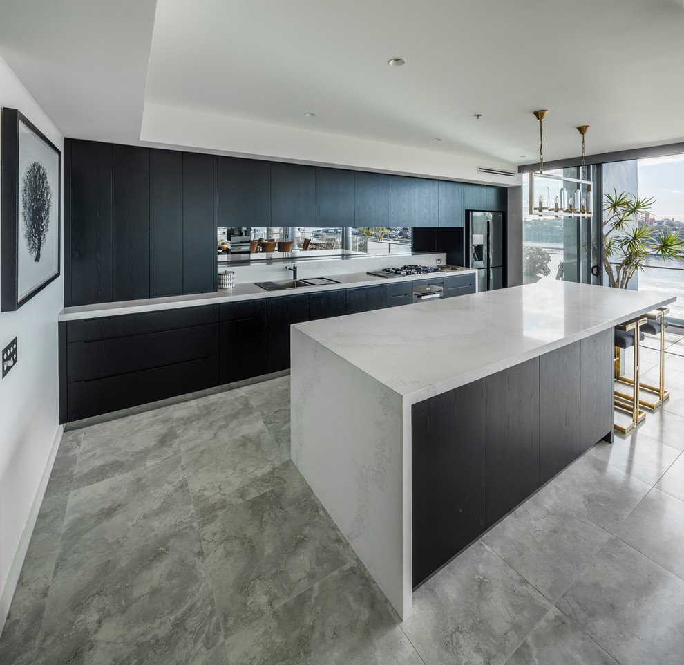 Pyrmont Kitchen - Modern - Kitchen - Sydney - by Attard's Kitchens ...
