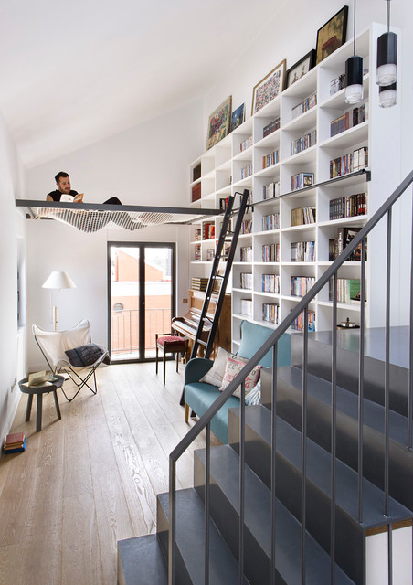 Una casa de Libro modern-living-room