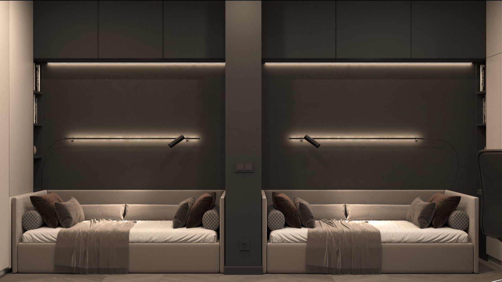 Дизайн 3х комнатной квартиры, ул. Шевченко