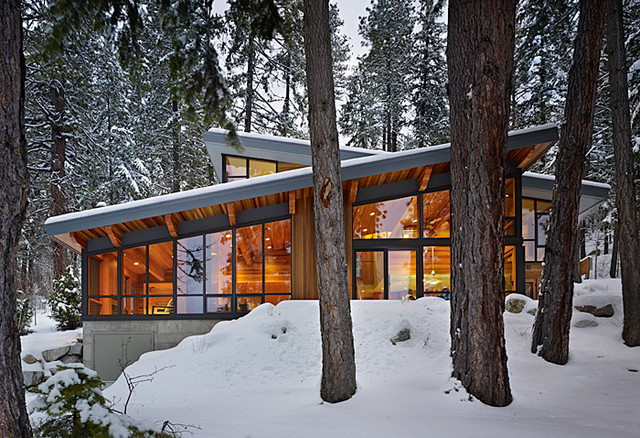 Contemporary Cabins in the Woods