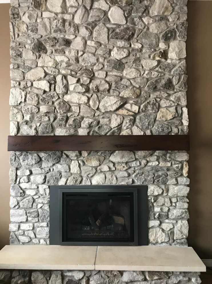 Rainbow Lakes Custom Mantel