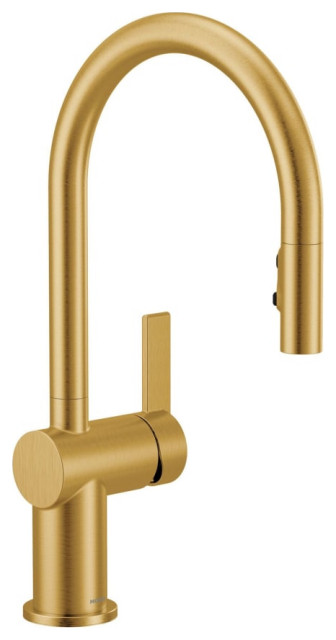 Moen Cia Pulldown Küchenarmatur Mit Power Boost - Edelstahl, Fleckenresistent, Optional Chrom-Akzente