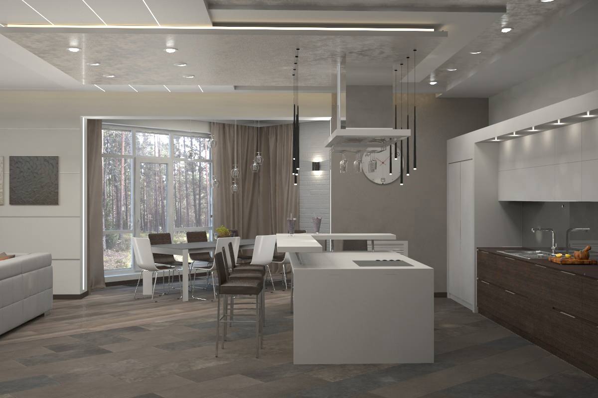 Коттедж в сосновом бору