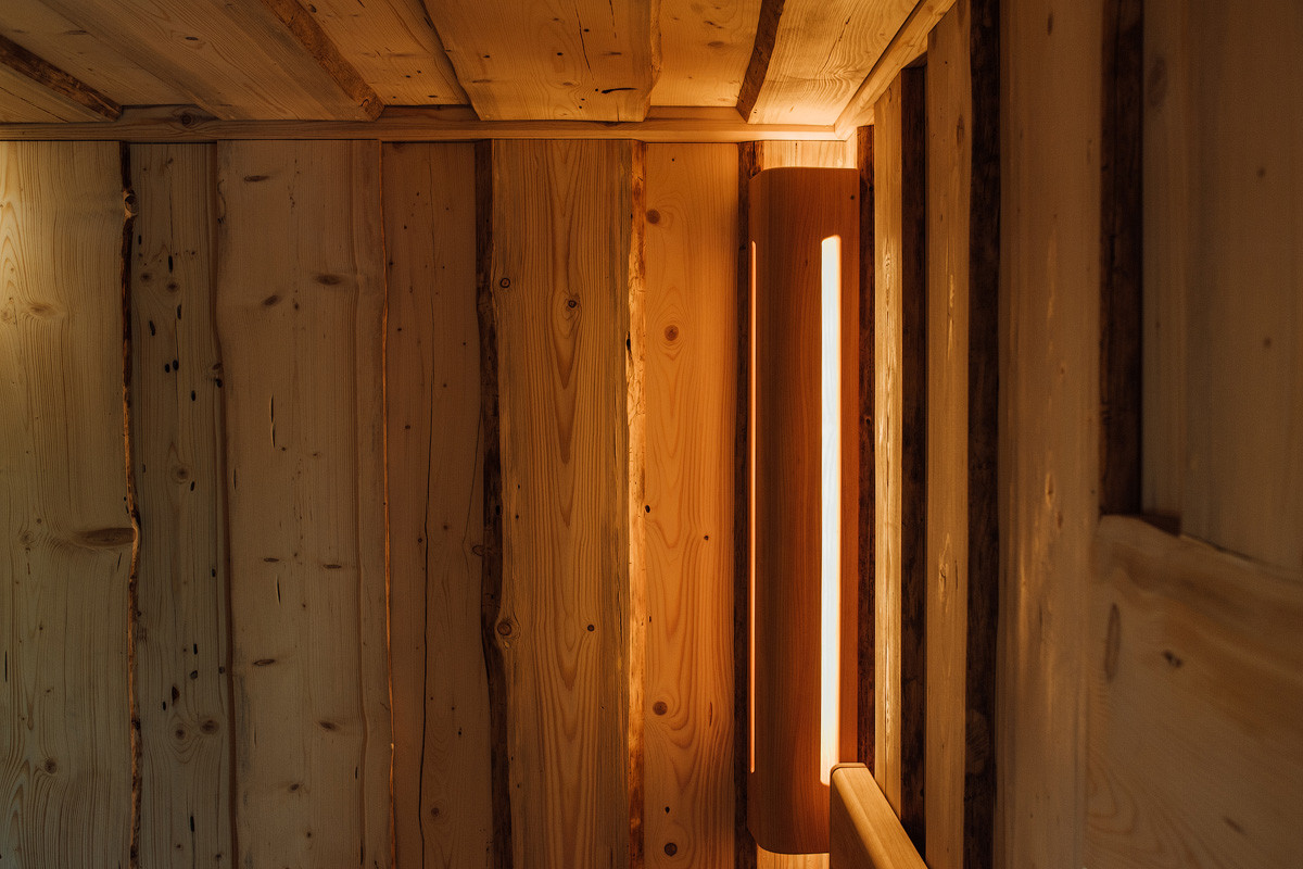 Стеновые панели из сухостойной сосны.