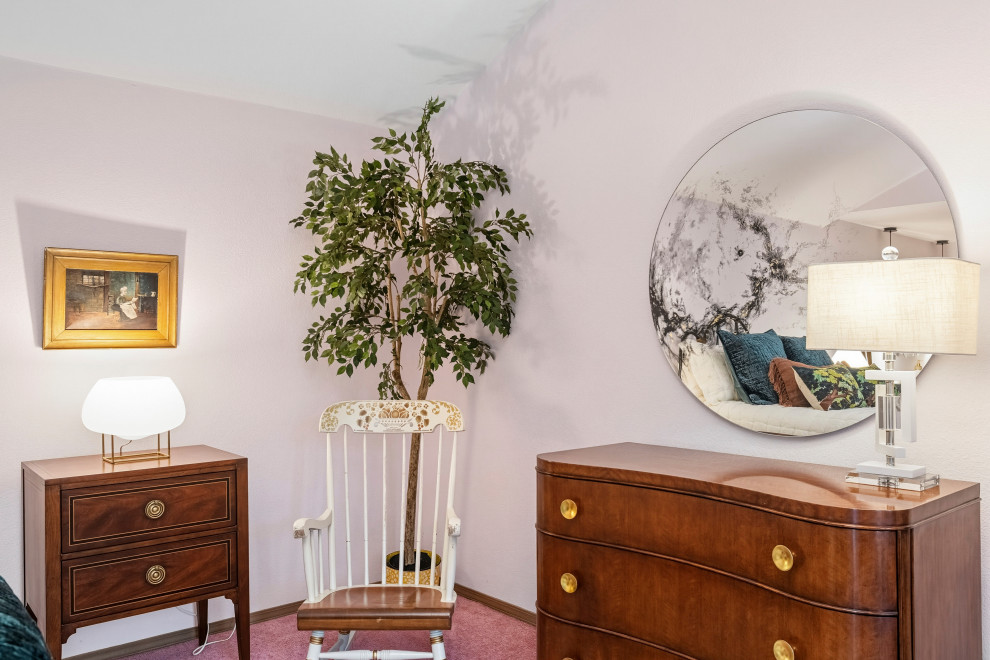 Rosy Relaxing Guest Room