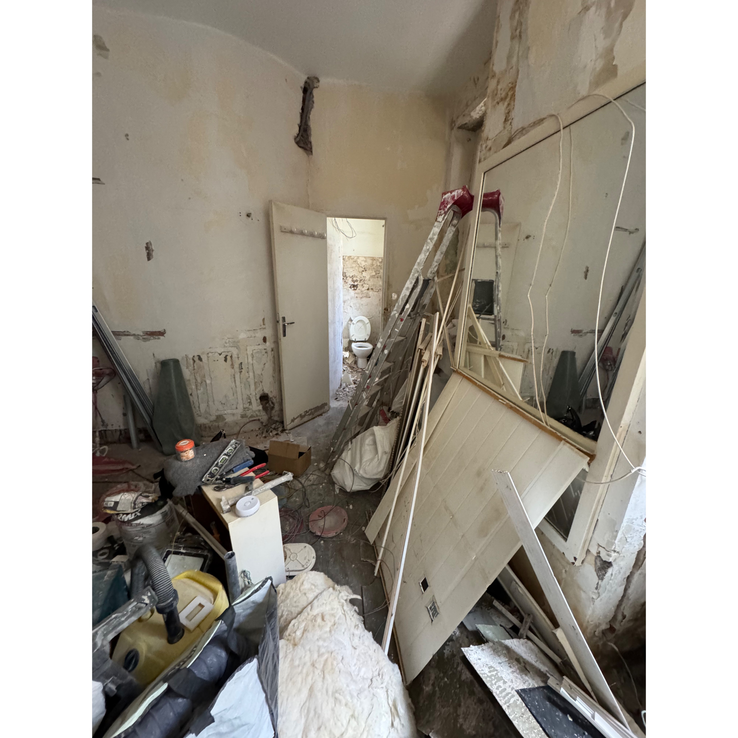 Projet Louis Blanc, rénovation d'un studio de 15m2