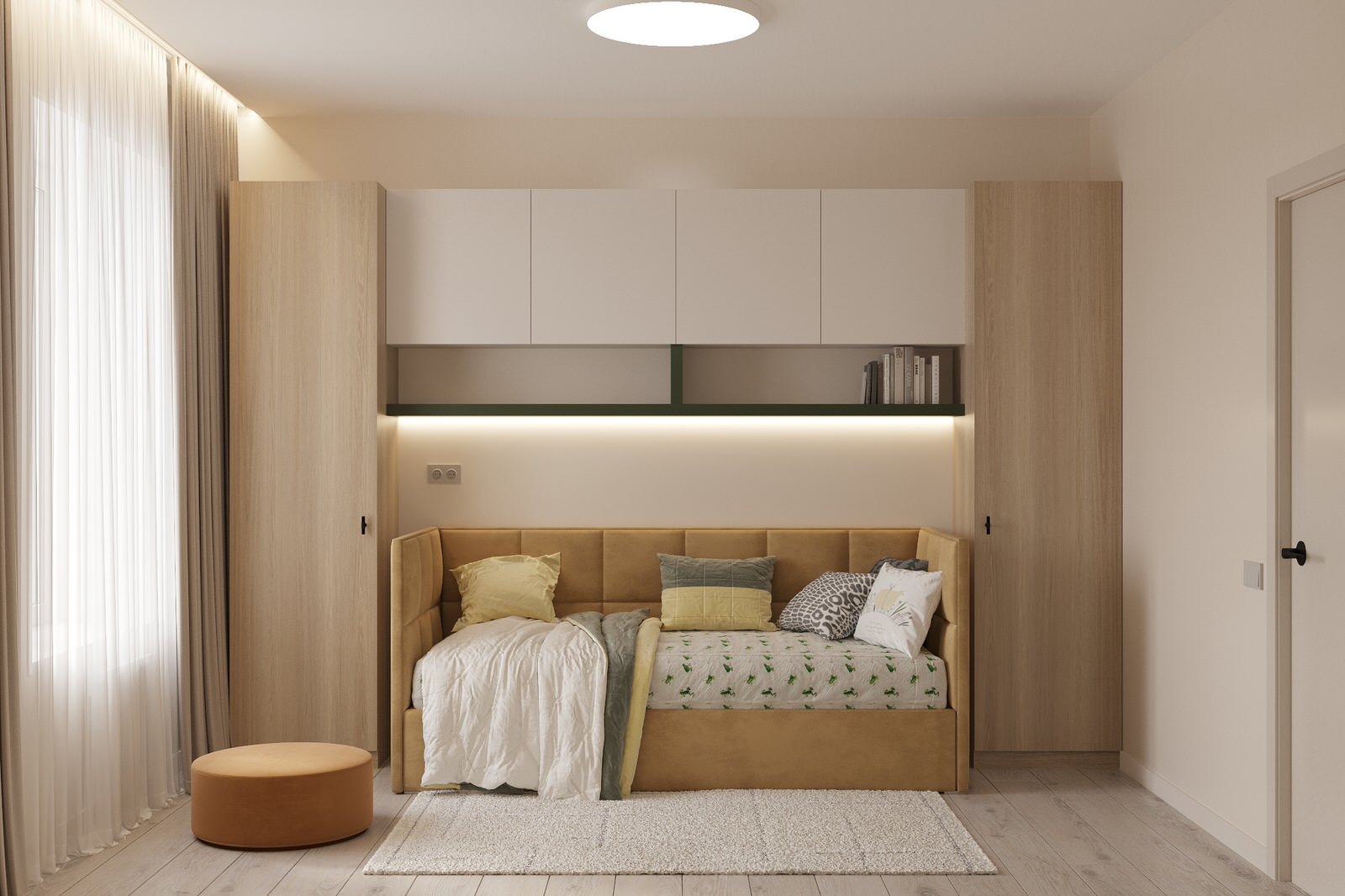 Проект квартиры, площадью 88 кв. м в п. Ганино