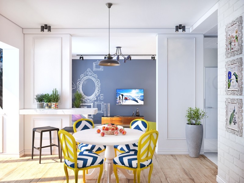 квартира-студия для активных людей