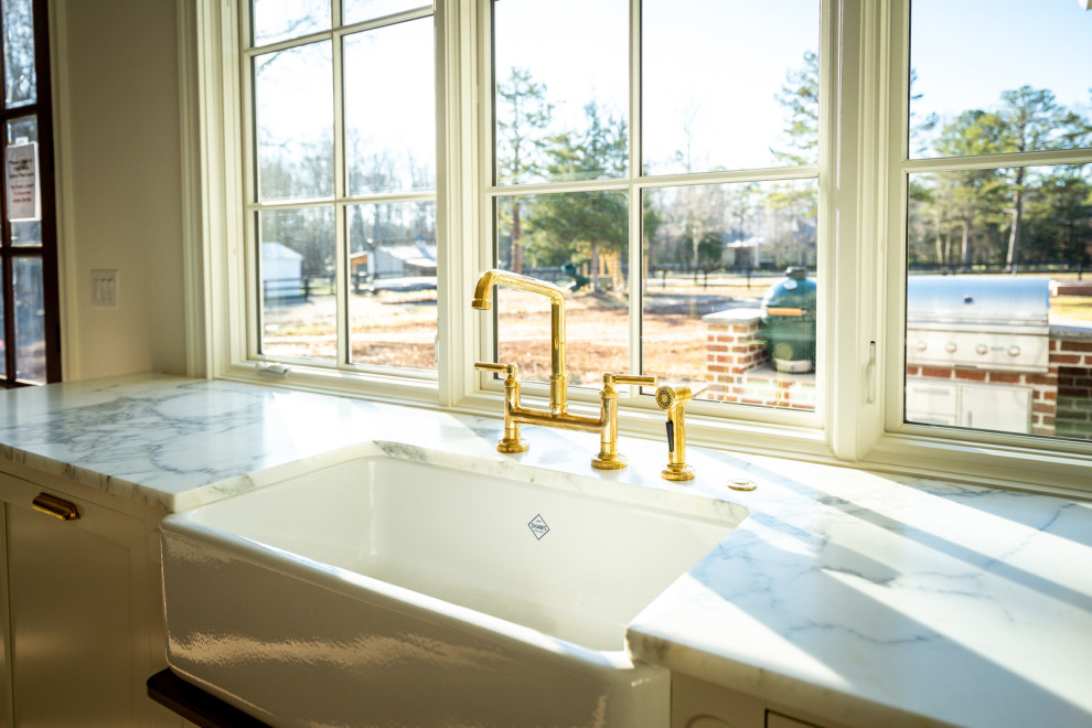 Custom Home Waxhaw, NC Farmhouse Kitchen Charlotte by Chelsea