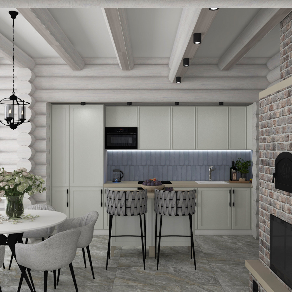 Проект загородного дома из сруба