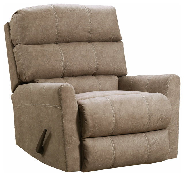 Simmons Upholstery Palermo Gunmetal Power Rocker Recliner
