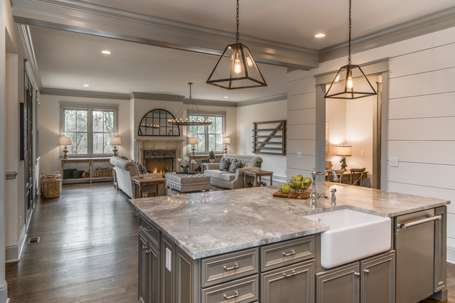 Glendale Tudor di-transizione-cucina