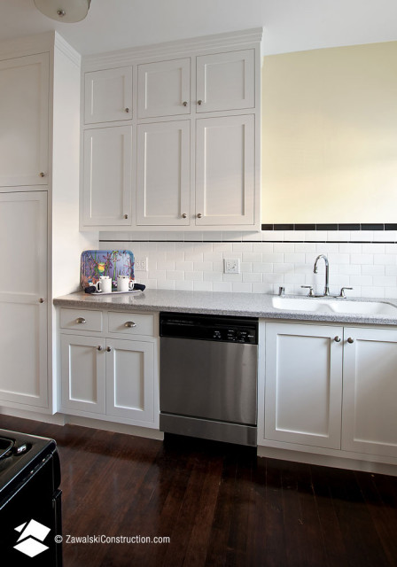 Historic Apartment Restoration traditional-kitchen