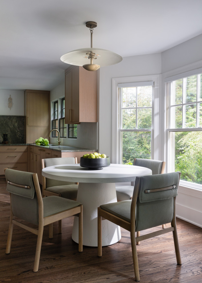 Organic Modern Kitchen Renovation - Transitional - Dining Room ...