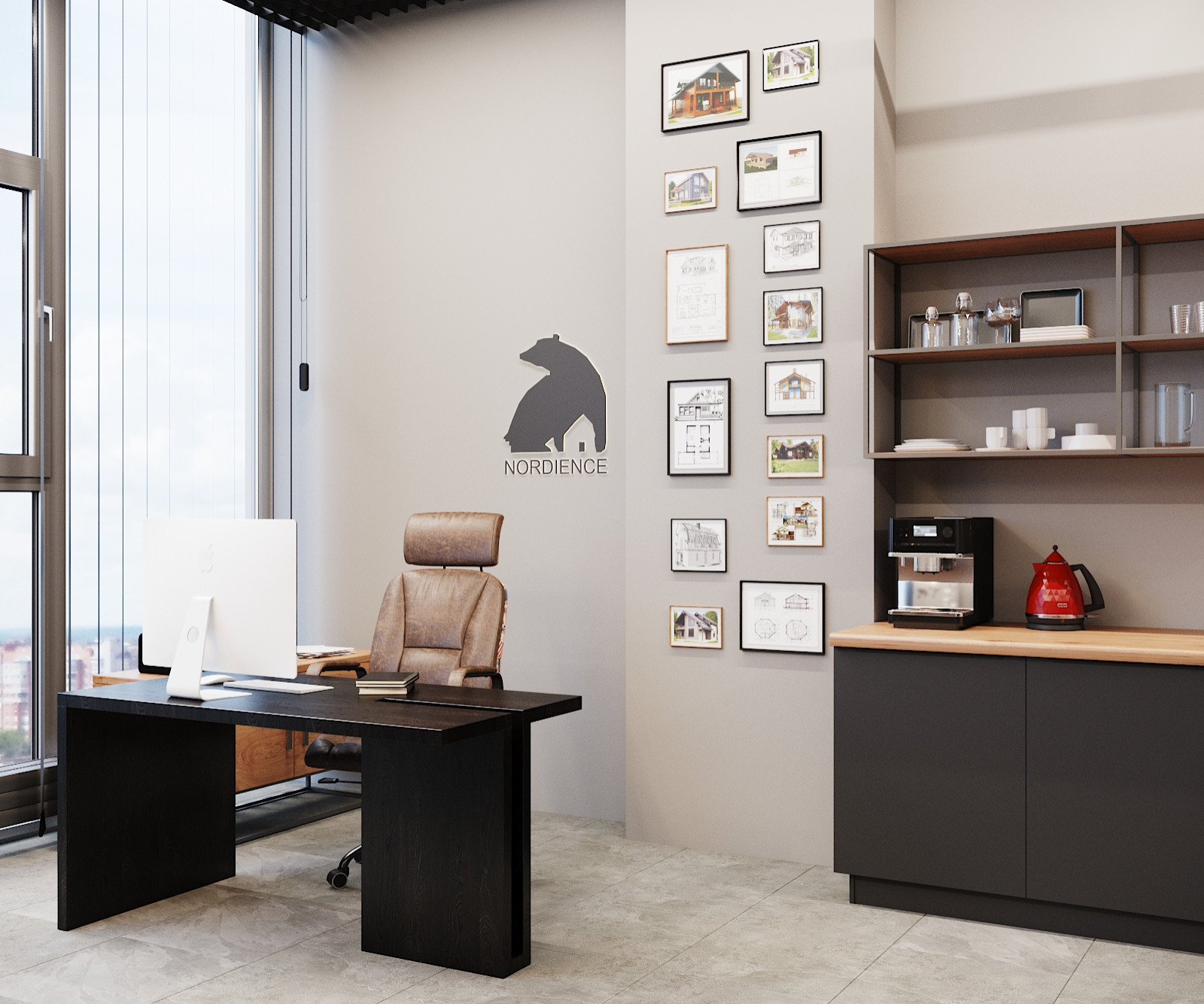 Реализованный проект офиса