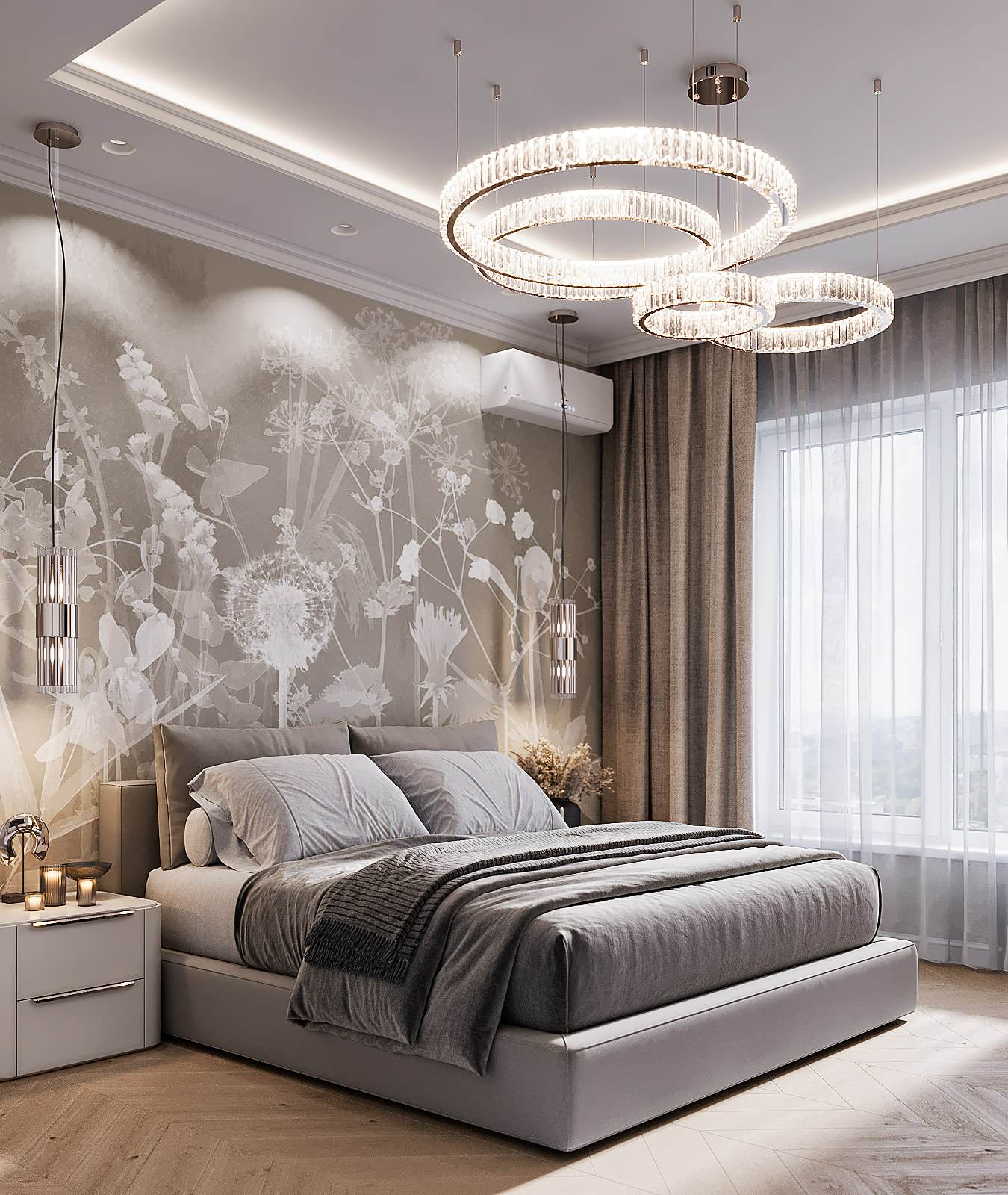 Проект интерьера частного дома, г. Ростов-на-Дону, площадью 120 кв.м.