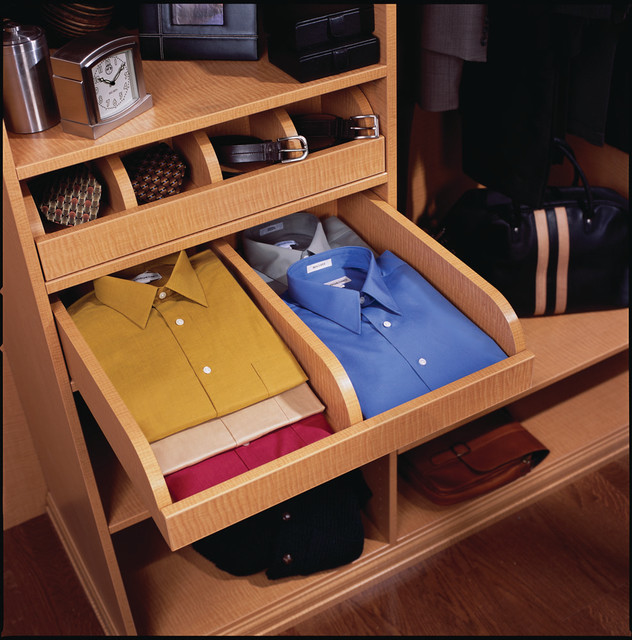 Pullout Shirt Drawer Contemporary Closet Storage Other by