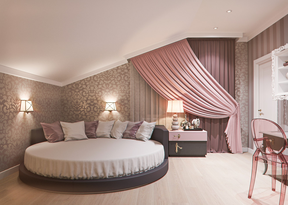 Двухэтажная квартира в стиле Яркая классика 340 м2