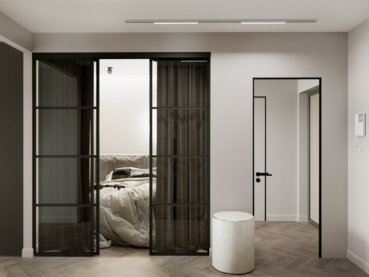 ДИЗАЙН ПРОЕКТ КВАРТИРЫ 52М2