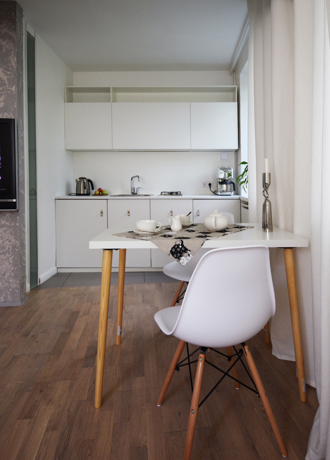 Маленькую квартиру легко переделать в просторную.