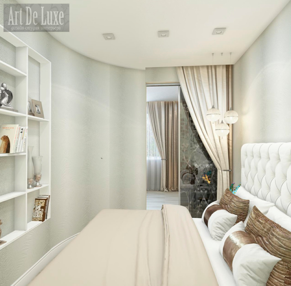 "Из однушки в двушку", Запольная 60, спальня, варианты