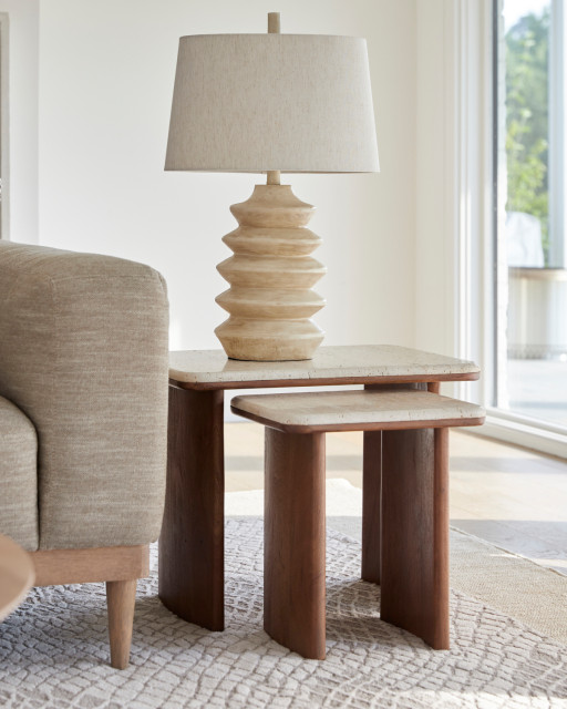 Aluna UAN-001 End Table Set - Transitional - Coffee Table Sets - by ...