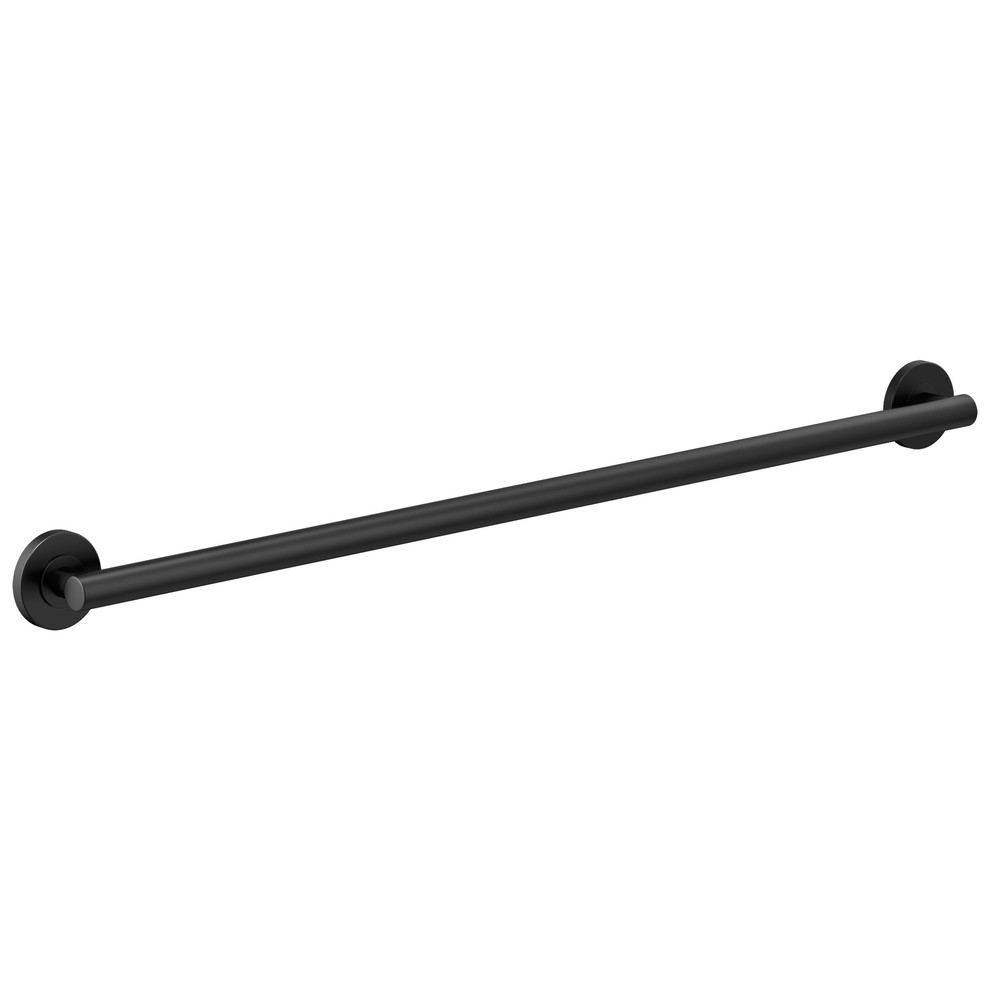 Delta Pivotal 42" Contemporary Decorative ADA Grab Bar, Matte Black,  41842-BL - Transitional - Grab Bars - by The Stock Market | Houzz