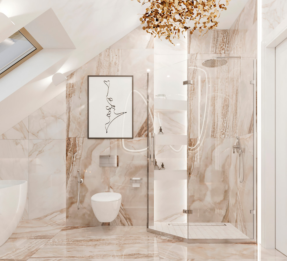 Ванная комната и гостевой санузел в доме в г. Речица