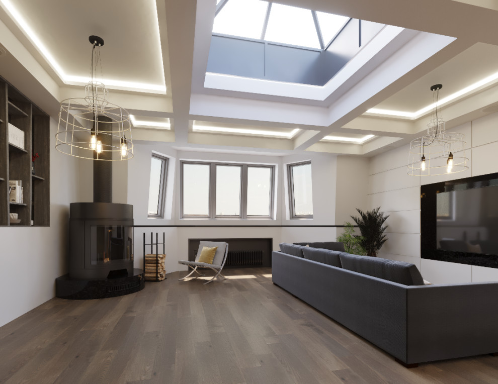 Двухэтажная квартира в Москве